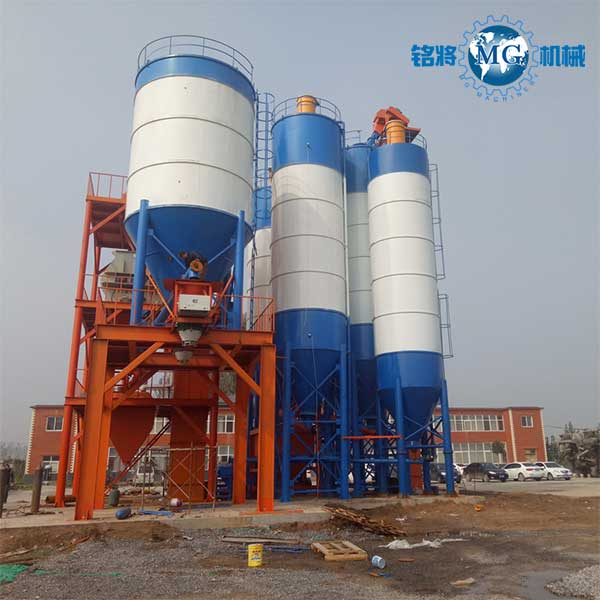 干混砂漿生產(chǎn)線設(shè)備組成，干混砂漿生產(chǎn)線有哪些設(shè)備