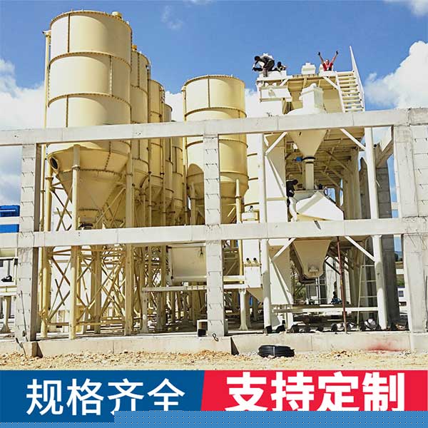 干混砂漿生產(chǎn)線設(shè)備組成，干混砂漿生產(chǎn)線有哪些設(shè)備