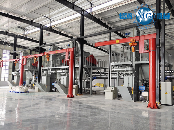 石膏砂漿生產(chǎn)線(xiàn)