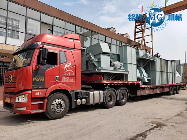 商丘虞城第二車干粉砂漿設(shè)備發(fā)貨！