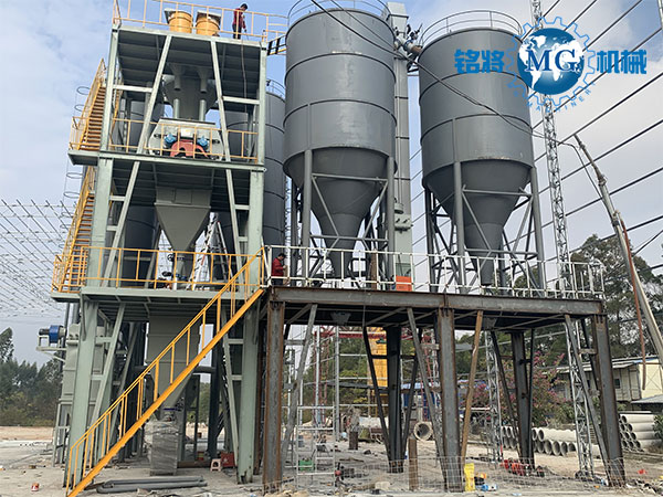 干粉砂漿攪拌站和混凝土攪拌站一樣嗎？可不可以通用？