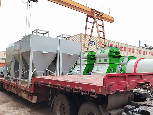 江西鷹潭干粉砂漿設備發(fā)貨！