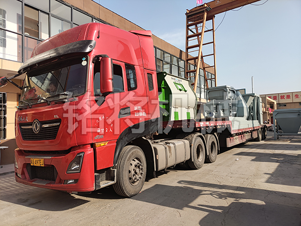 四立方主機(jī)，時(shí)產(chǎn)15噸生產(chǎn)線，發(fā)往江蘇連云港