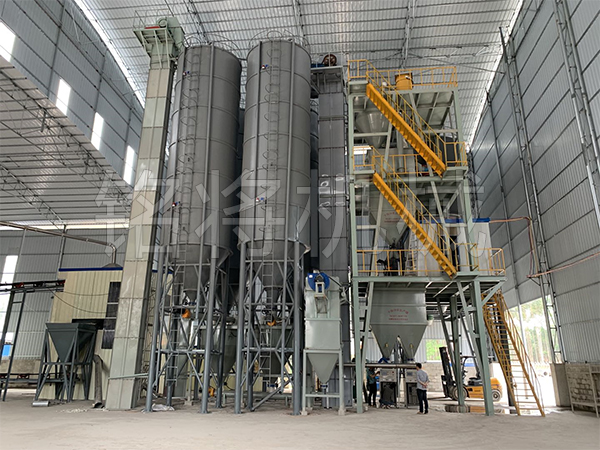 干粉砂漿設(shè)備如何選擇廠(chǎng)房場(chǎng)地？