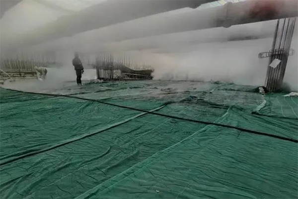 “蒸科技”首次亮相濟南地鐵，冬季混凝土砂漿低溫施工也不怕！